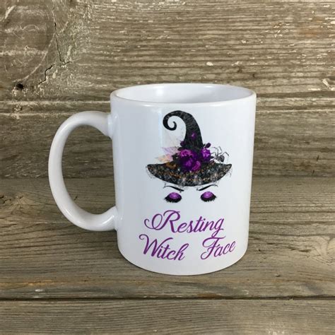 Brewing Enchantment: Enhance Your Rituals with a Resting Enchanting Witch Face Mug